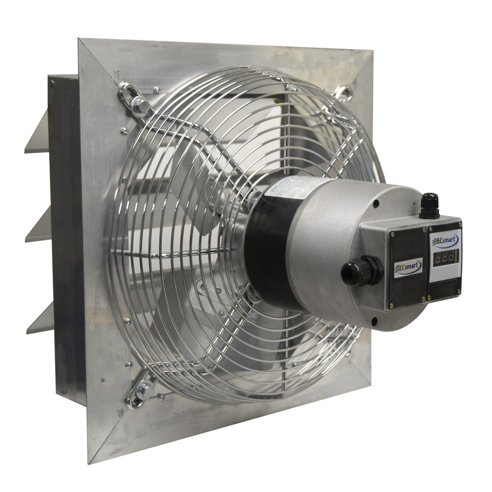 AX-EC Series Shutter Mounted Fans