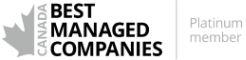 Canada's best managed companies platinum member.